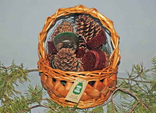 CONE STARTERS WOVEN BASKET