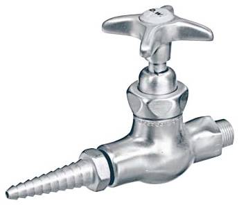 TIN LINED PURE WATER FAUCET NOZZLE WITH CROSS HANDLE - Click Image to Close