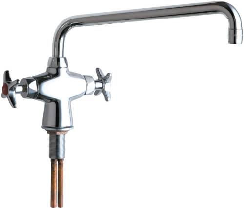 HOT AND COLD WATER MIXING FAUCET