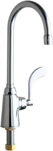 SINGLE SUPPLY SINK FAUCET - Click Image to Close