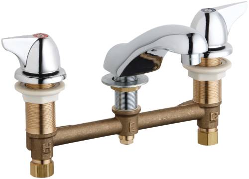 CONCEALED HOT AND COLD WATER SINK FAUCET AERATING SPRAY WITH TWO