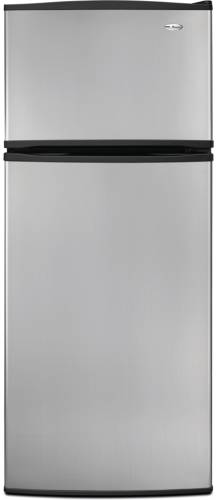 WHIRLPOOL TOP FREEZER REFRIGERATOR 17.6 CU. FT. STAINLESS STEEL - Click Image to Close