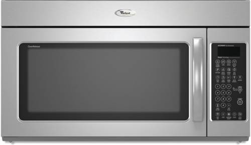WHIRLPOOL MICROWAVE RANGE HOOD COMBINATION 2.0 CU. FT. STAINLESS - Click Image to Close