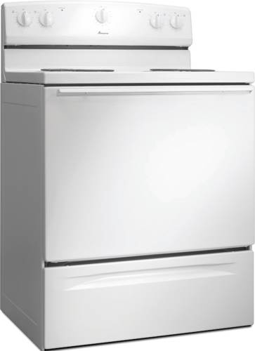 WHIRLPOOL ELECTRIC RANGE 4.8 CU. FT. WHITE - Click Image to Close
