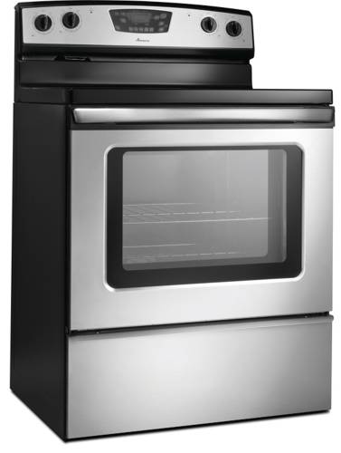 WHIRLPOOL ELECTRIC RANGE 4.8 CU. FT. STAINLESS STEEL - Click Image to Close
