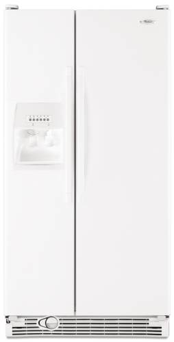 WHIRLPOOL SIDE-BY-SIDE REFRIGERATOR WITH FULL-WIDTH ADJUSTABLE S