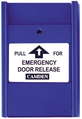 CAMDEN PULL STATION DOOR RELEASE BLUE - Click Image to Close