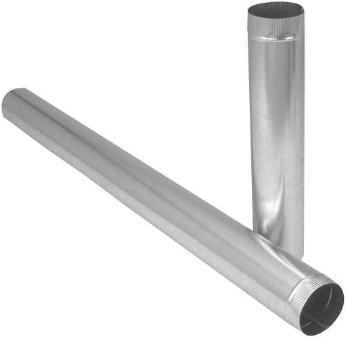 3 IN X 24 IN GALVANIZED PIPE 28 GAUGE - Click Image to Close