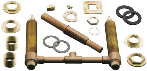 KOHLER CERAMIC HIGH-FLOW VALVE WITH RIGID CONNECTIONS 1/2 IN. - Click Image to Close