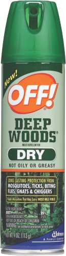OFF! DEEP WOODS DRY INSECT REPELLENT VIII 4 OZ - Click Image to Close