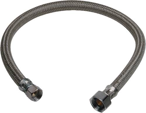 WATER CONNECTOR 3/8 IN. FLARE X 1/2 IN. IPS X 12 IN. LEAD FREE - Click Image to Close