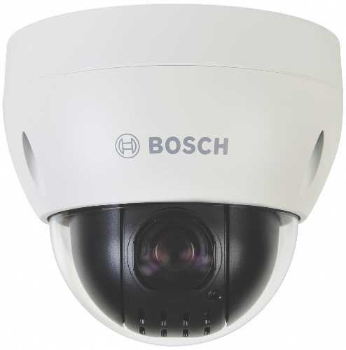 BOSCH INDOOR/OUTDOOR DAY/NIGHT PTZ DOME ANALOG CAMERA WHITE - Click Image to Close