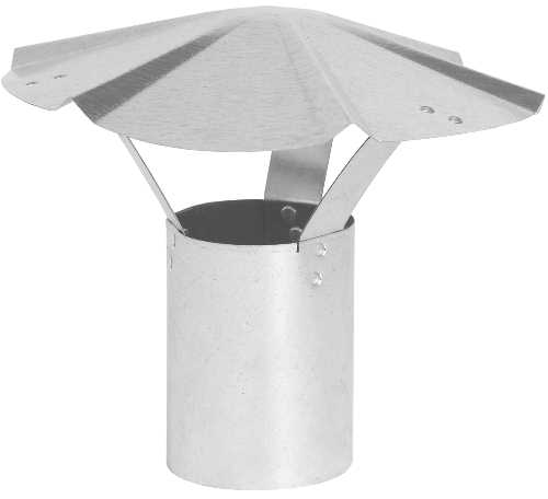 ADJUSTABLE TAKE-OFF ROUND TO ROUND, 6 IN., GALVANIZED - Click Image to Close