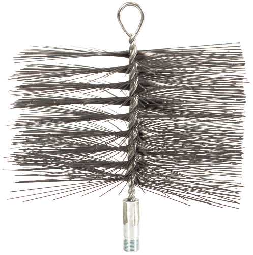 CHIMNEY BRUSH, 8 IN. X 12 IN. RECTANGULAR, 3/8 IN. NPSM, SUPERSW - Click Image to Close