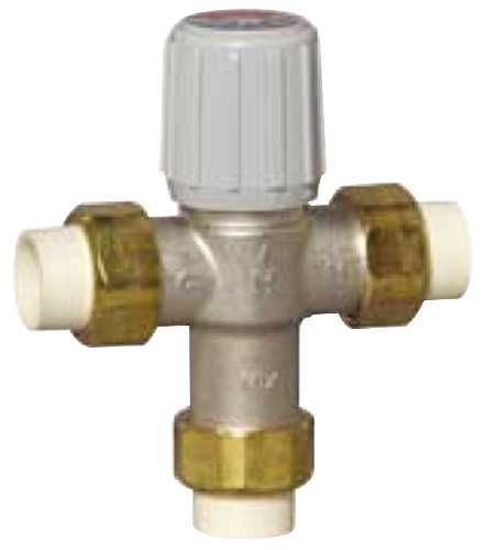 CPVC UNION MIXING VALVE 1/2 IN. - Click Image to Close