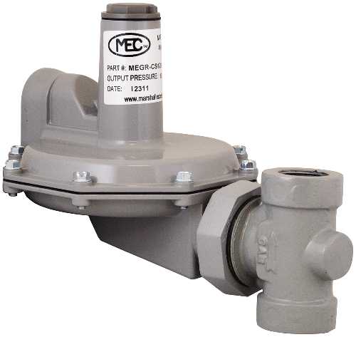 MARSHALL EXCELSIORINDUSTRIAL LOW PRESSURE REGULATOR WITH 1/2 IN. - Click Image to Close