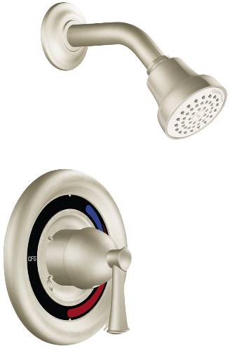CAPSTONE SHOWER ONLY 1.75 GPM TRIM BRUSHED NICKEL - Click Image to Close