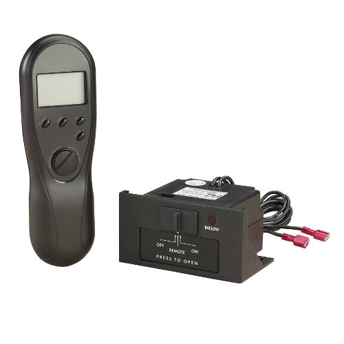 LOG SET 5-BUTTON REMOTE CONTROL WITH DIGITAL READOUT