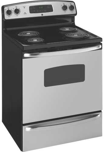 GE RANGE ELECTRIC FREE STANDING 30 IN. STAINLESS - Click Image to Close