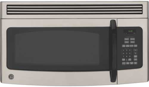 GE CLEANSTEEL SPACEMAKER MICROWAVE OEVN 1.4 CU. FT. - Click Image to Close