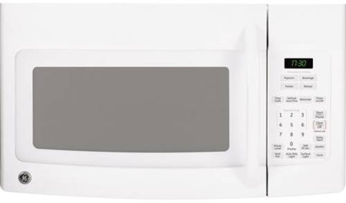 GE MICROWAVE OVEN WITH TURNTABLE 1000W WHITE - Click Image to Close