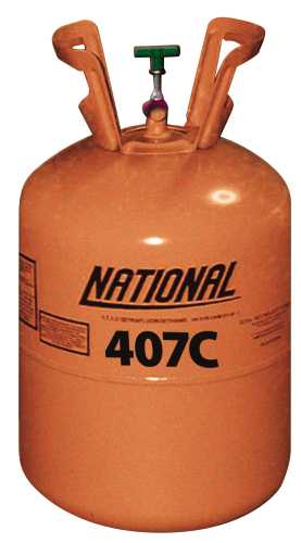 REFRIGERANT R407C, SUBSTITUTE FOR R22, 25 LB. CYLINDER - Click Image to Close