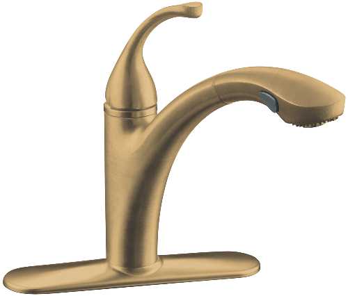 KOHLER FORTɮ SINGLE-CONTROL PULLOUT KITCHEN SINK FAUCET WITH CO - Click Image to Close
