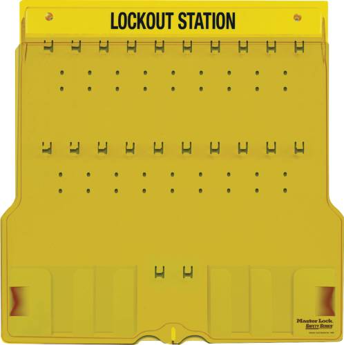MASTER LOCK 20 PADLOCK STATION WITH COVER, UNFILLED