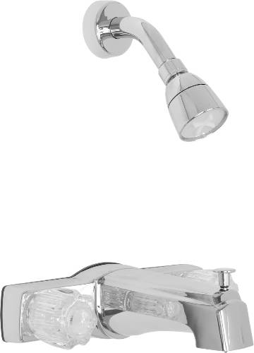 PROPLUS TUB & SHOWER FAUCET NON METALLIC WITH DIVERTER - Click Image to Close
