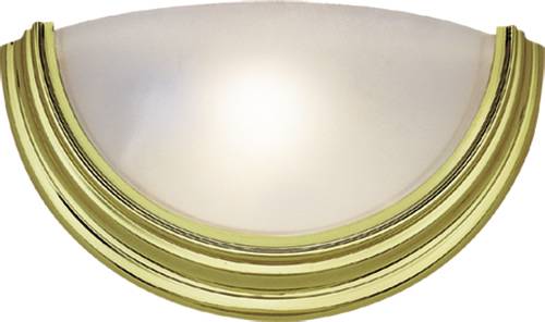 WALL SCONCE WITH ALABASTER GLASS - Click Image to Close