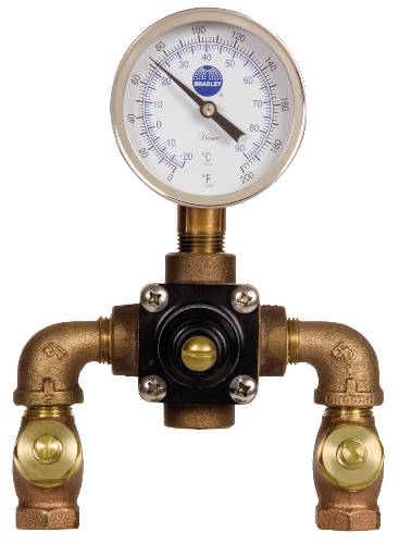 THERMOSTATIC MIXING VALVE 8 GPM - Click Image to Close