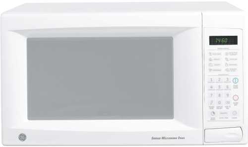 GE SENSOR MICROWAVE OVEN 1.4 CU. FT. WHITE - Click Image to Close