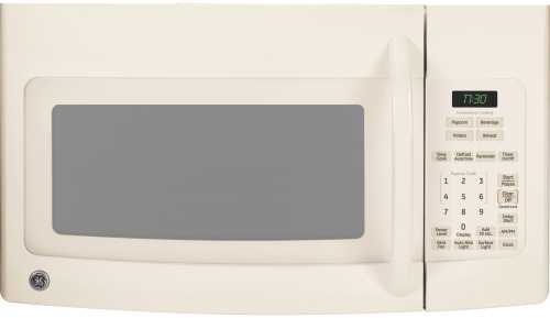 GE MICROWAVE OVEN BISQUE