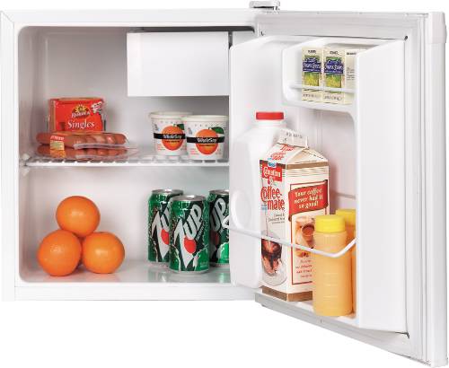 GE 1.7 CU. FT. SPACEMAKER COMPACT REFRIGERATOR WHITE - Click Image to Close