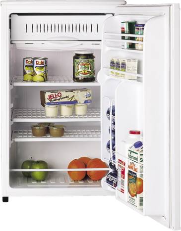 GE 4.3 CU. FT. SPACEMAKER COMPACT REFRIGERATOR - Click Image to Close