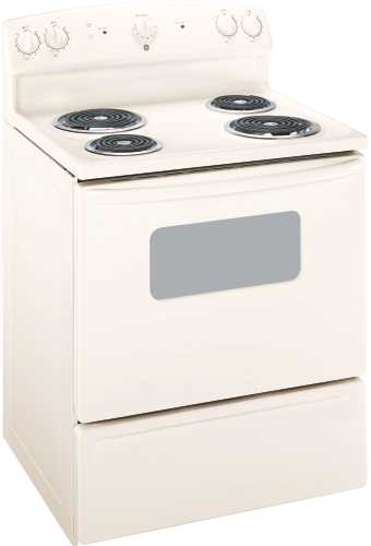 GE RANGE ELECTRIC FREE STANDING 30 IN. BISQUE - Click Image to Close