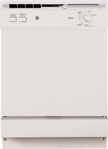 GE DISHWASHER BUILT-IN WHITE - Click Image to Close