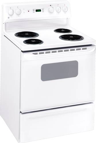 GE RANGE ELECTRIC FREE STANDING 30 IN. WHITE