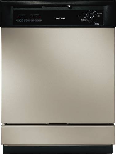 HOTPOINT BUILT IN DISHWASHER SILVER METALLIC - Click Image to Close