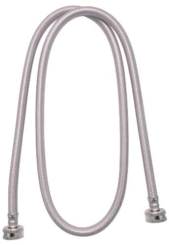 NO BURST WASHING MACHINE HOSE 5 FT., 3/4 IN. FEMALE X 3/4 IN. FE - Click Image to Close