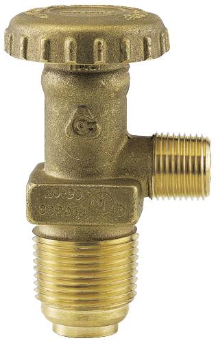 GAS DOT FORKLIFT SERVICE VALVE 2.6 GPM CLOSING FLOW - Click Image to Close