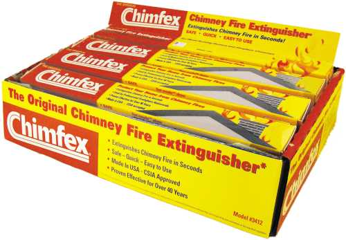 CHIMFEX CHIMNEY FIRE EXTINGUISHER, 8 PACK - Click Image to Close