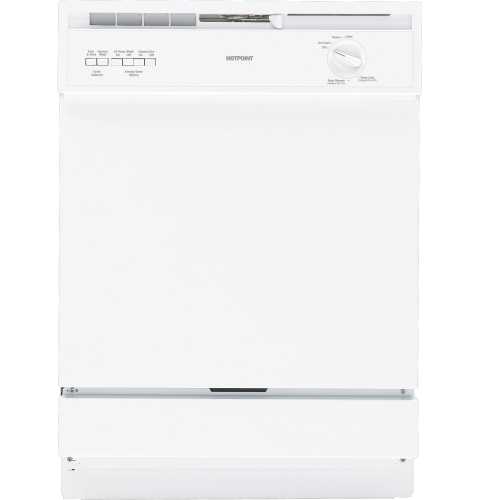 HOTPOINT BUILT-IN DISHWASHER, WHITE - HDA3600DWW - Click Image to Close