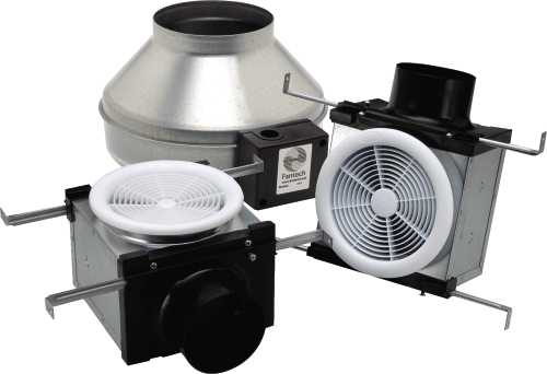 DUAL GRILLE BATH FAN, USES 4 IN. & 6 IN. DUCT  270 CFM - Click Image to Close