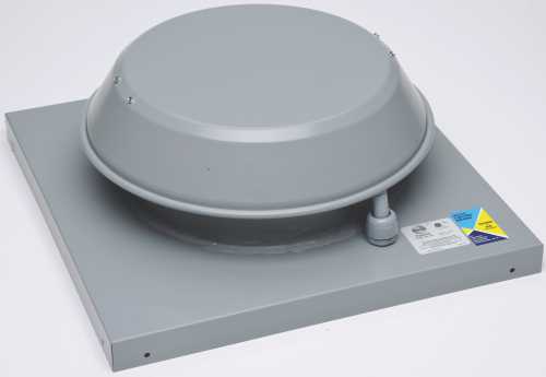 ROOF MOUNT 4 OR 5 IN. CENTRIFUGAL DUCT FAN  116 CFM - Click Image to Close