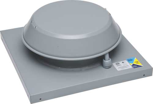 ROOF MOUNT (CURB) 10 IN. CENTRIFUGAL DUCT FAN  1,008 CFM - Click Image to Close