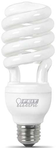THE FEIT ELECTRIC 25-WATT COMPACT FLUORESCENT LAMP FULL TWIST LI - Click Image to Close