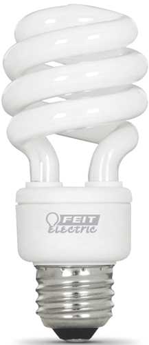 THE FEIT ELECTRIC 13 WATT COMPACT FLUORESCENT LAMP MINI TWIST LI - Click Image to Close