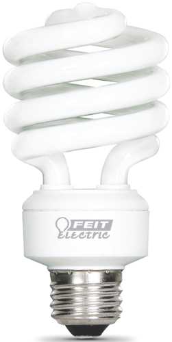 THE FEIT ELECTRIC 23-WATT COMPACT FLUORESCENT LAMP MINI TWIST LI