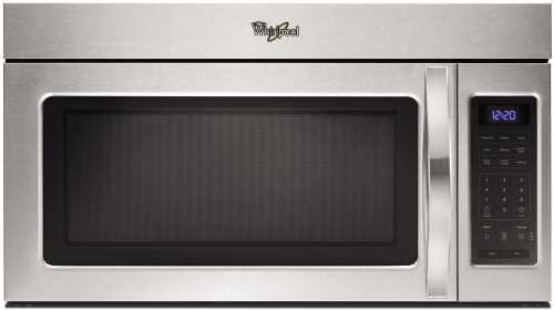 WHIRLPOOL MICROWAVE VENT HOOD 1.7 CU. FT. STAINLESS STEEL - Click Image to Close
